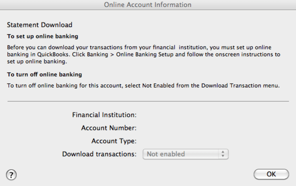 delete accounts in quickbooks for mac